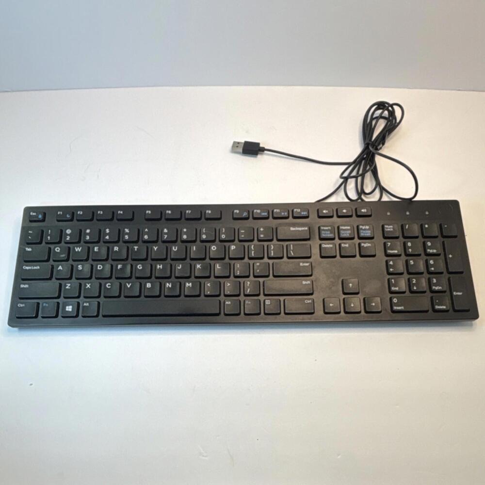 Dell Wired USB Standard Plug & Play Keyboard English‎